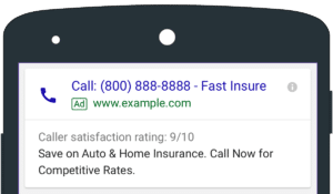 Google Ads Call Extension Strategy