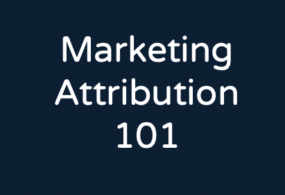 marketing attribution 1