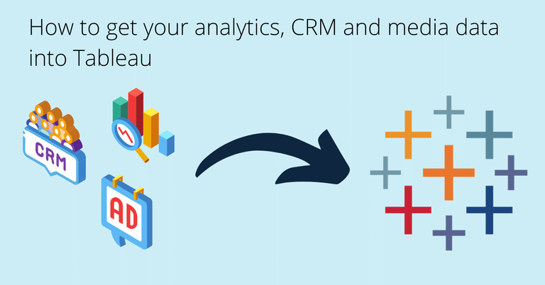 crm analytics ad data to tableau