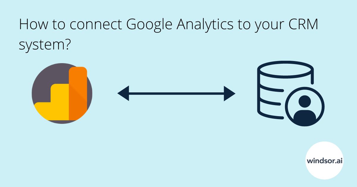 crm to ga connection