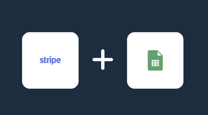 stripe and google sheets