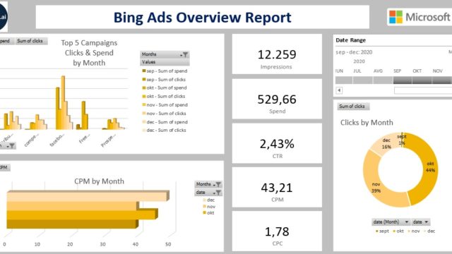Excel Bing Ads Report