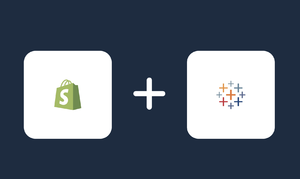 shopify to tableau