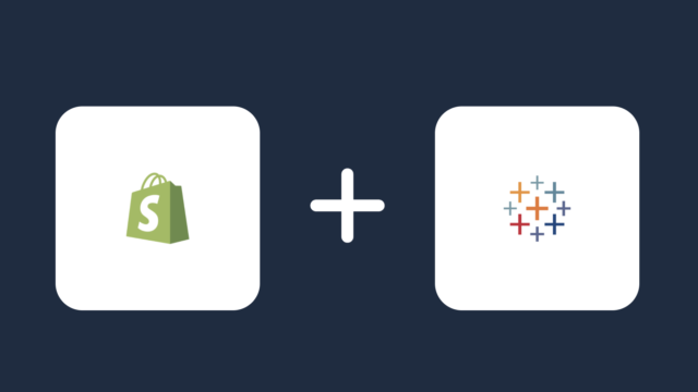 shopify to tableau