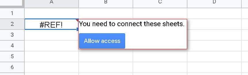 Allowing access