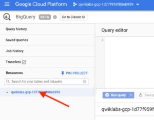 Google Cloud Platform Select Project