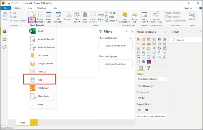 Power BI to Google Sheets step 6