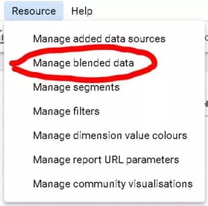 How to blend data from multiple sources in Looker Studio