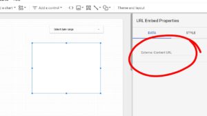 How to embed reports in Data Studio using URL
