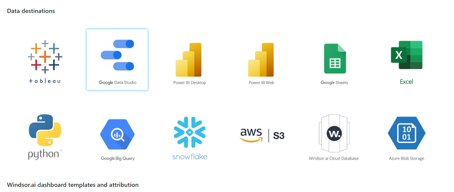 Select Power BI