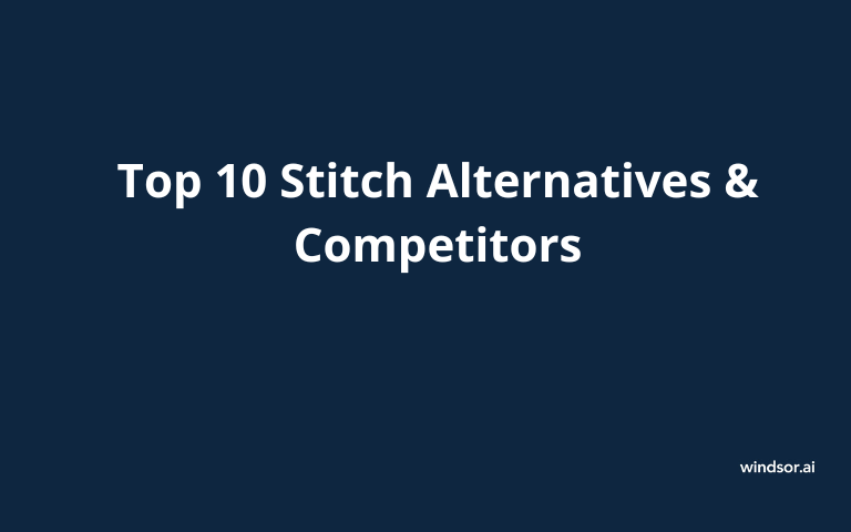 Stitch alternatives