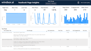 Facebook Page Insights by Windsor