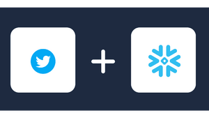 twitter organic snowflake integration