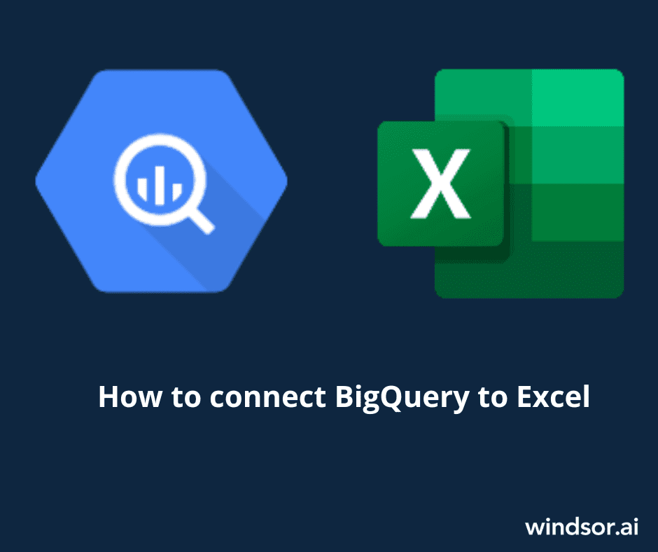bigquery export to excel