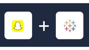load snapchat ads to tableau
