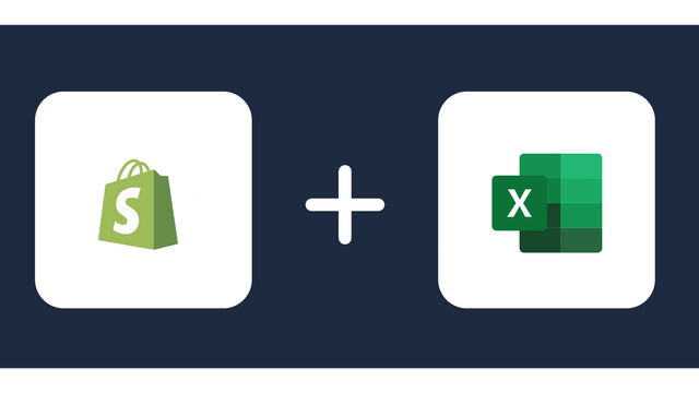 shopify excel integrate