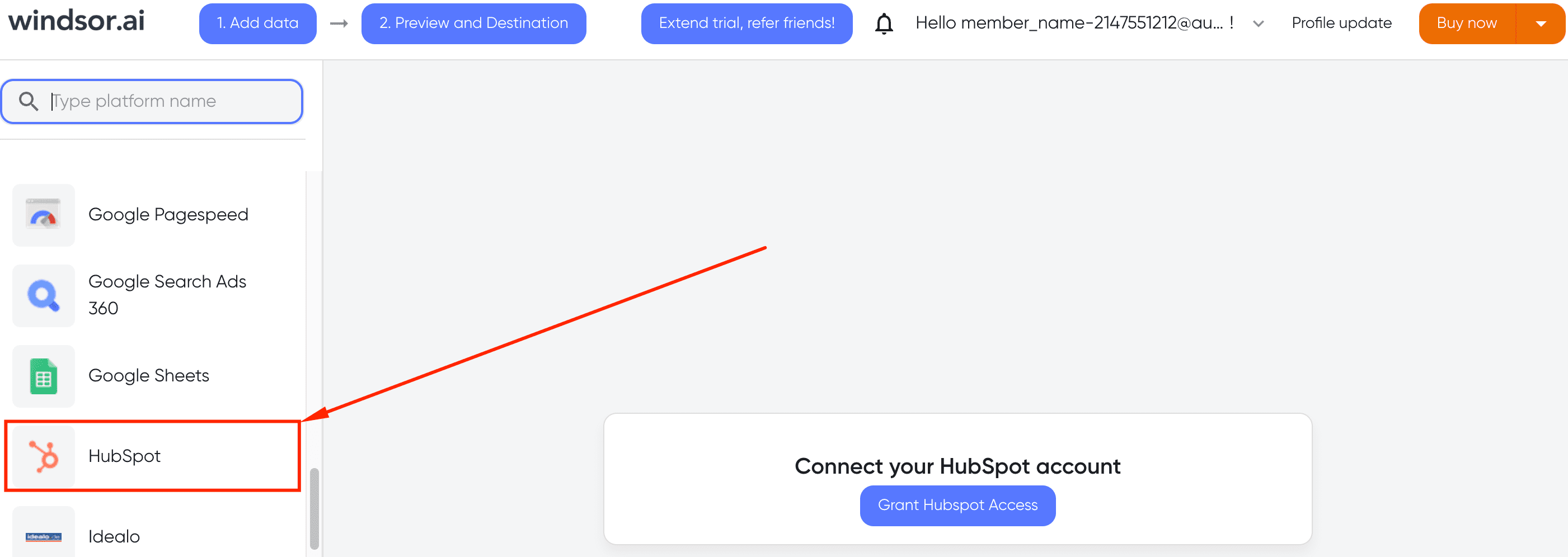hubspot connector