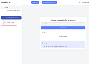 Connect Courier to Looker Studio