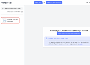 Connect LinkedIn Business Manager to Google Sheets