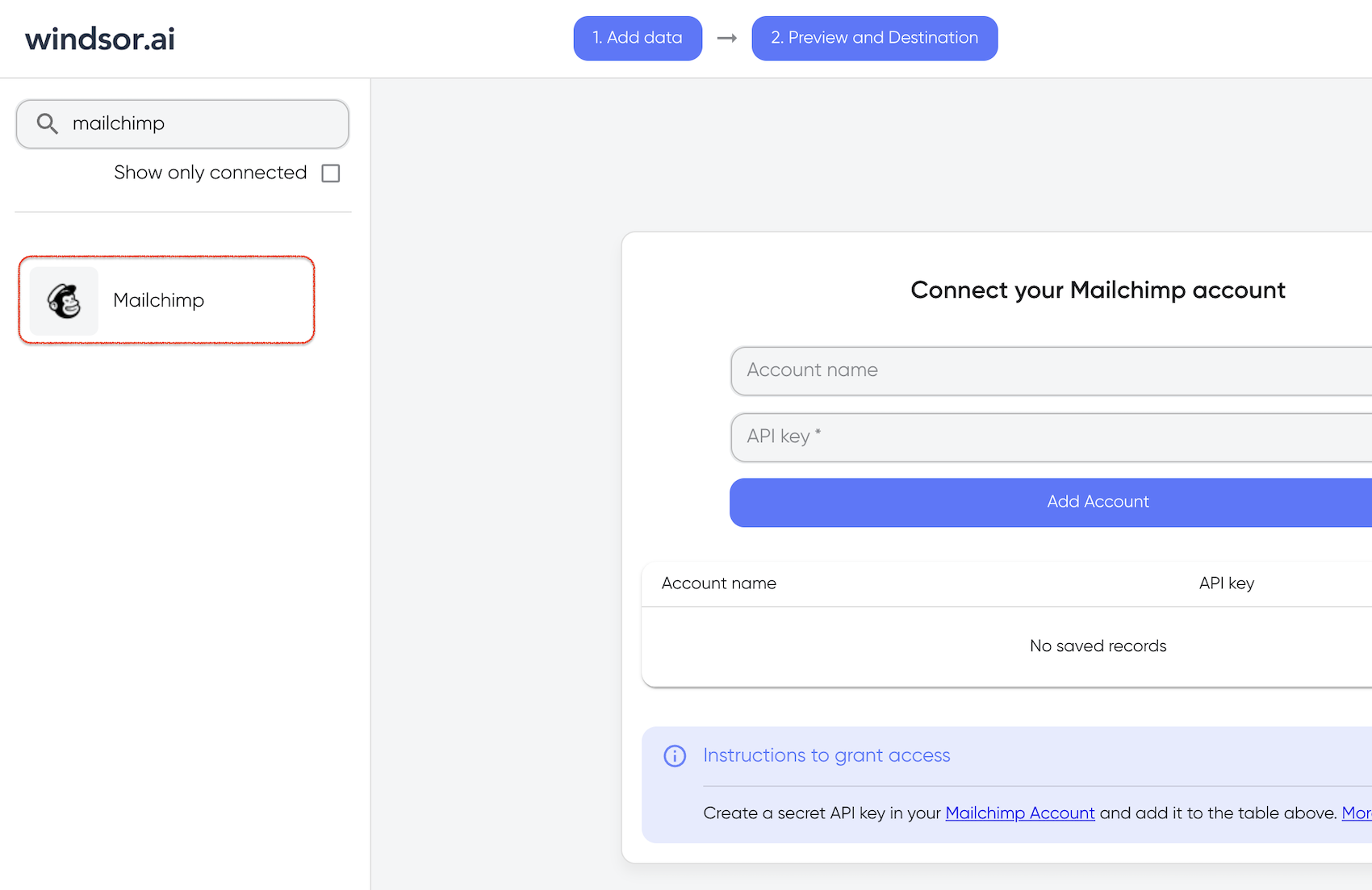 Mailchimp source