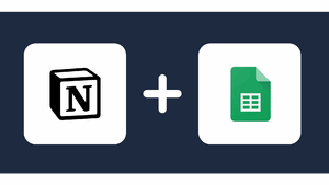 Connect Notion to Google Sheets
