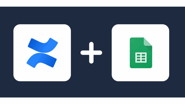 Connect Confluence to Google Sheets