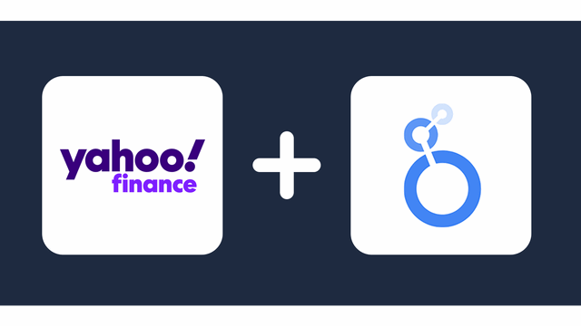 Connect Yahoo Finance price to Looker Studio