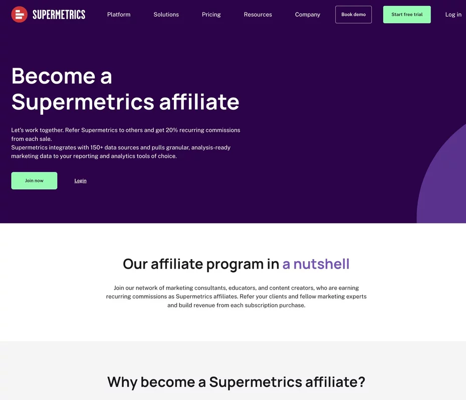 Supermetrics Affiliate Program Review