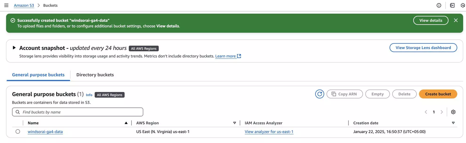 amazon s3 buckets