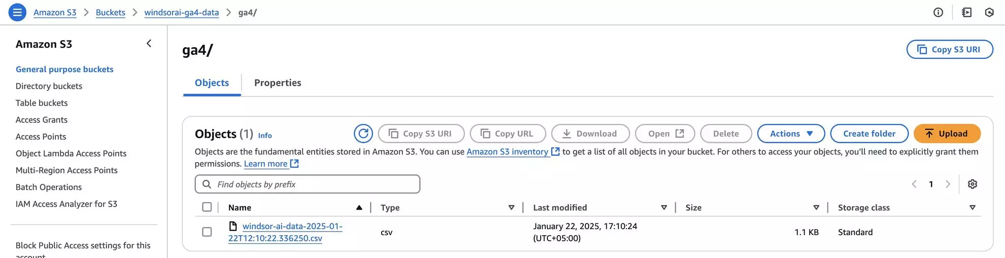 amazon s3 data integration