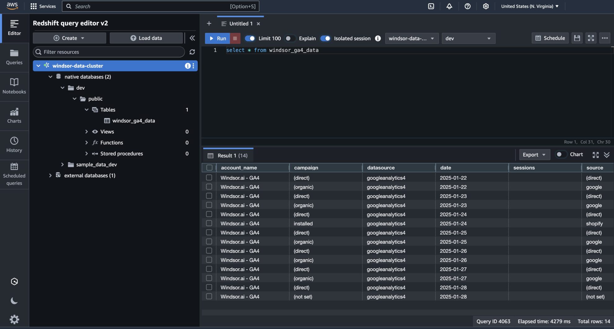 data integration into redshift