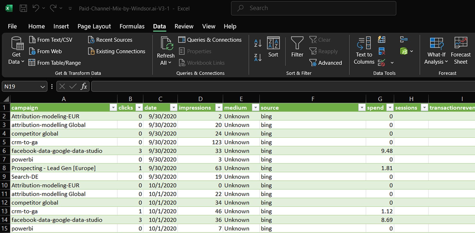 google sheets connector to integrate data