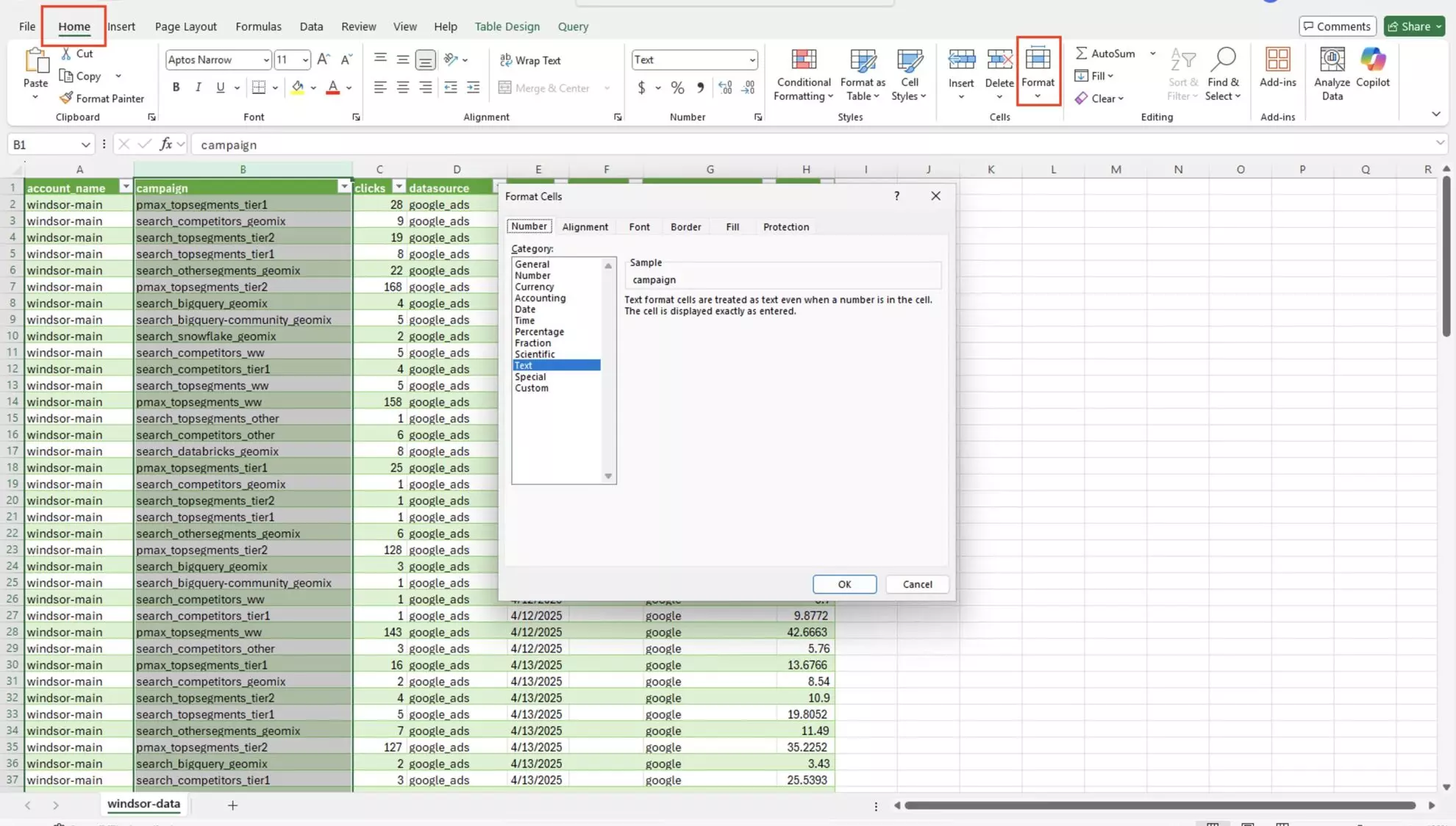 excel data discrepancy windsor.ai