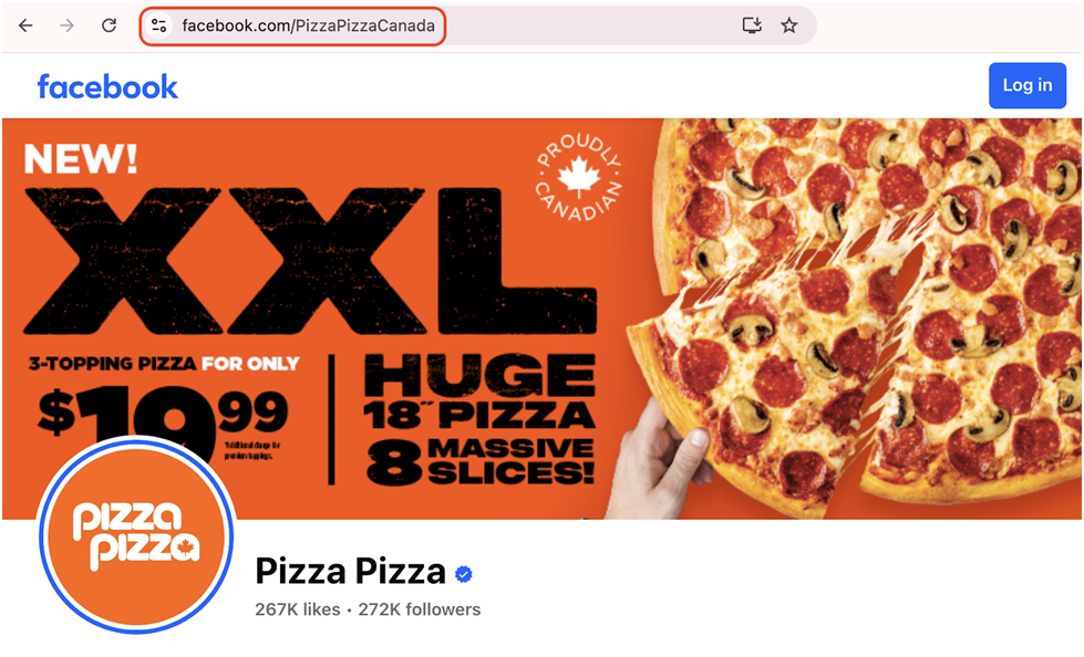 Facebook SEO URL
