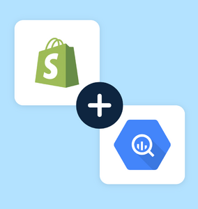 shopify to bigquery connector