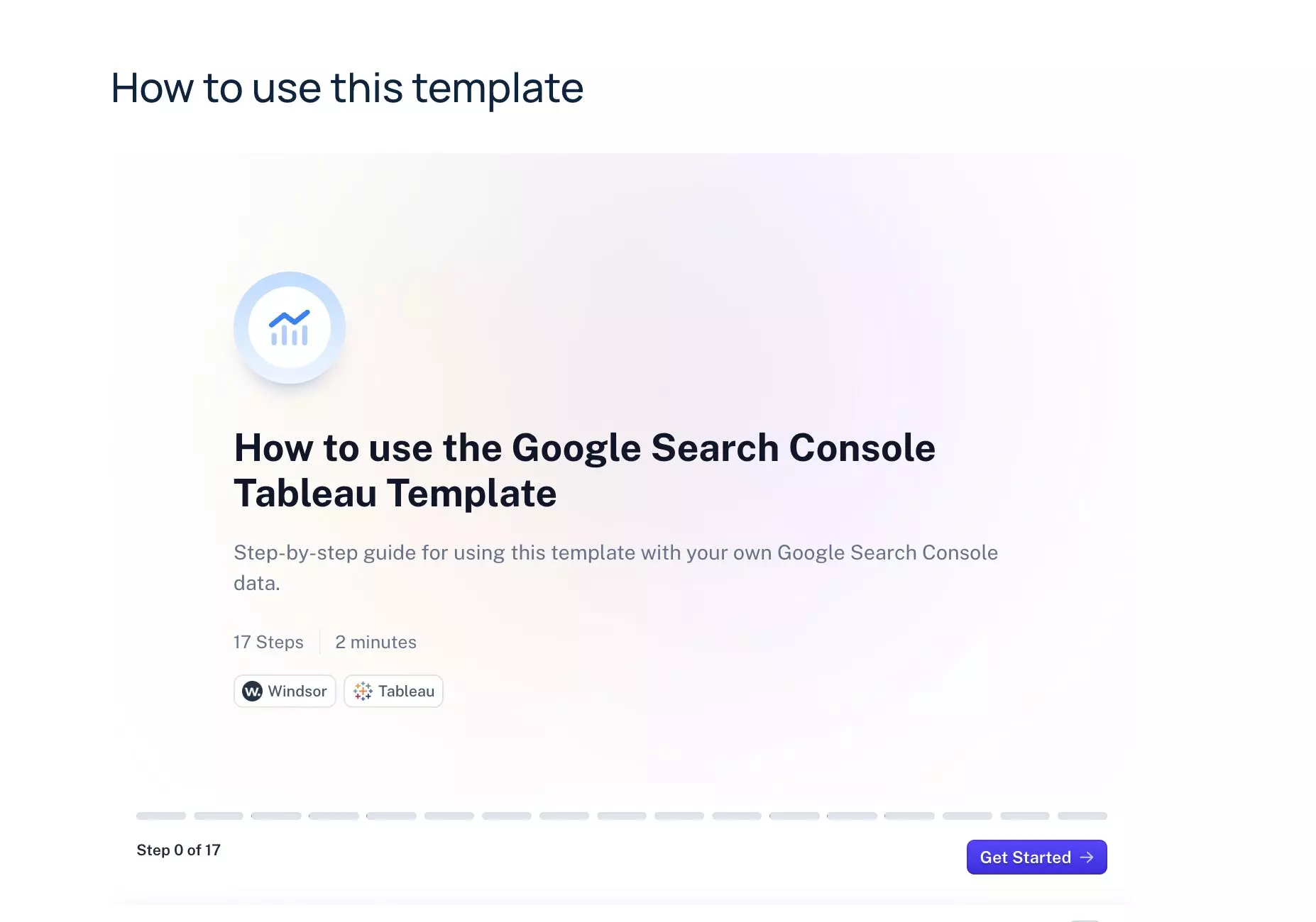 tableau template setup instructions