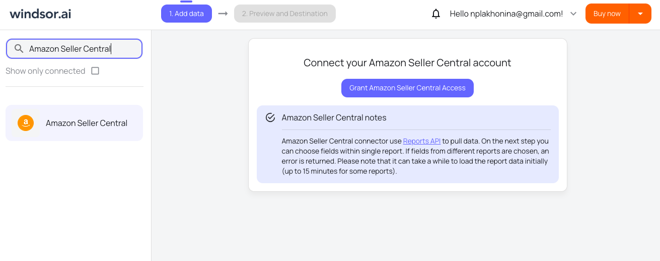 Amazon Seller Central