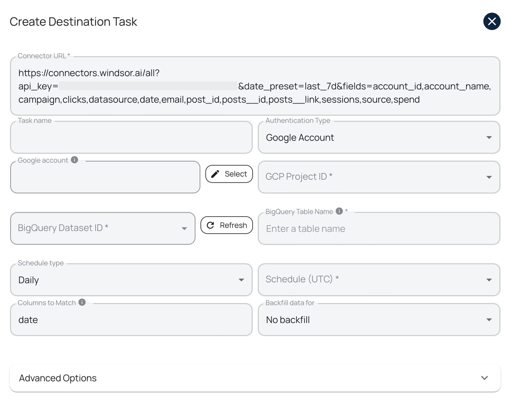 bigquery integration