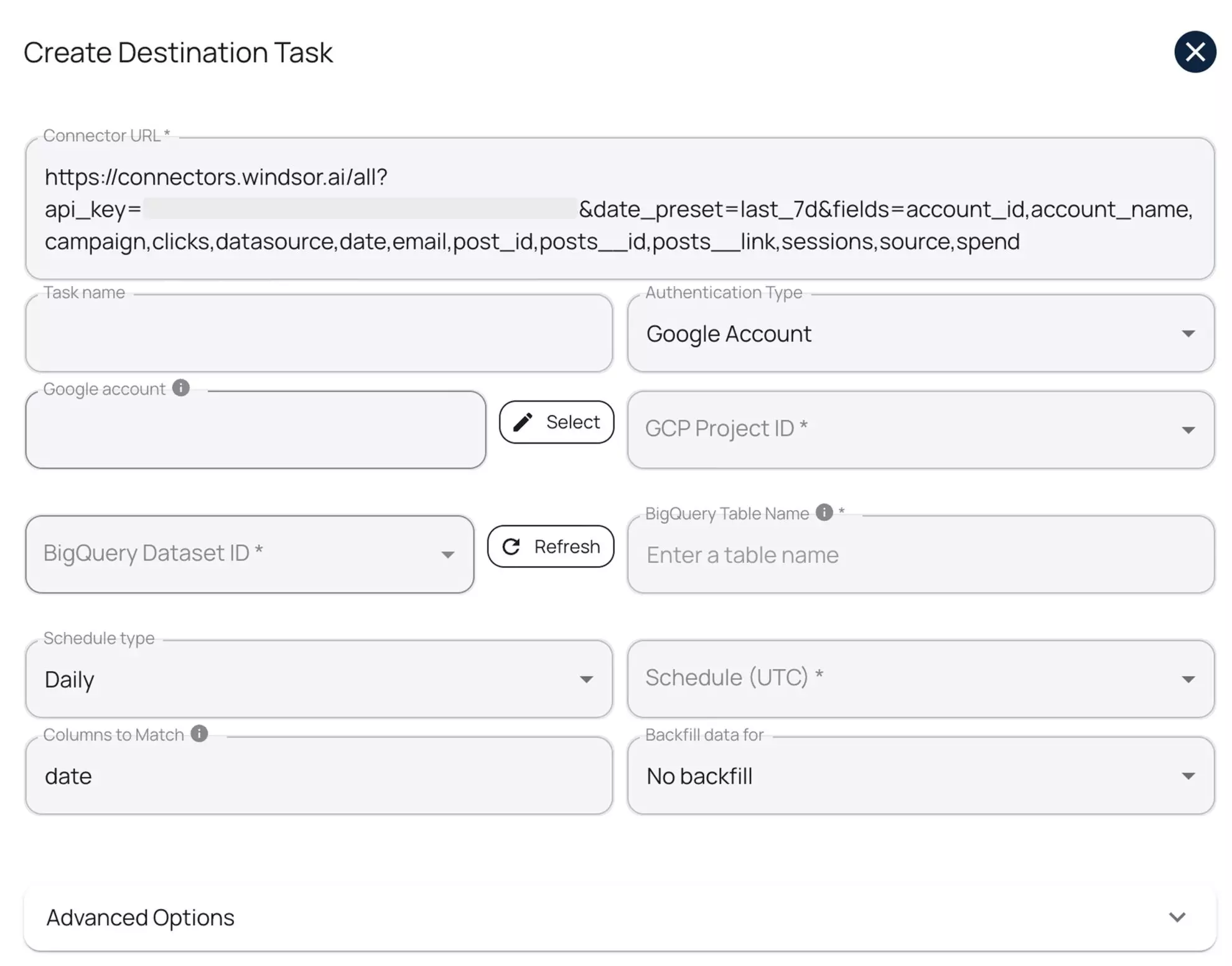 bigquery integration