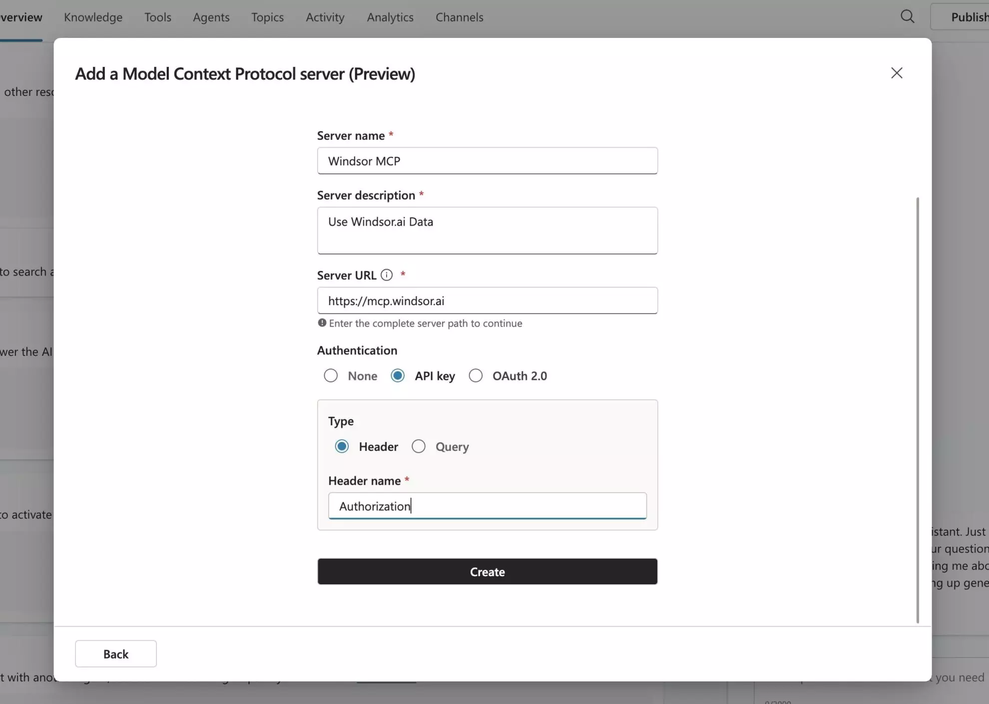 add mcp server in copilot