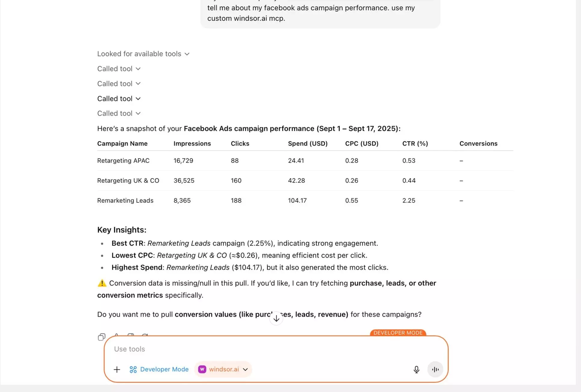 windsor mcp for chatgpt