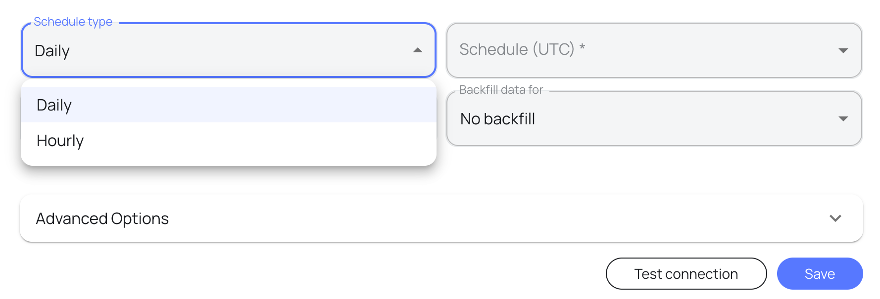 schedule refresh elt etl