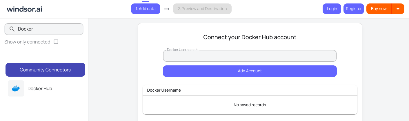 Docker Hub windsor.ai