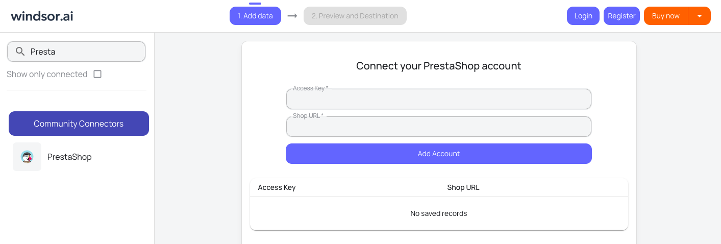 PrestaShop windsor.ai