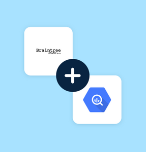 Braintree to BigQuery Braintree to BigQuery