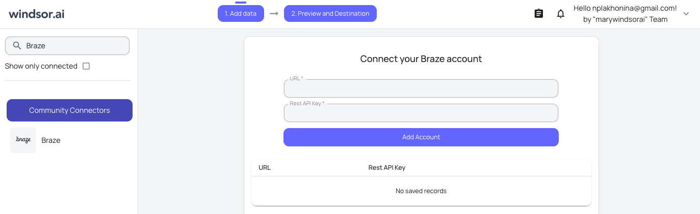 Braze data source