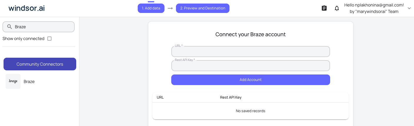 Braze data source