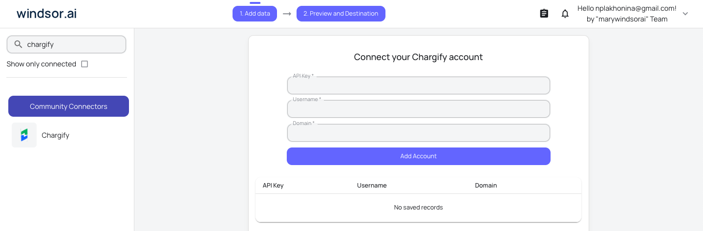 Maxio (Chargify) data source