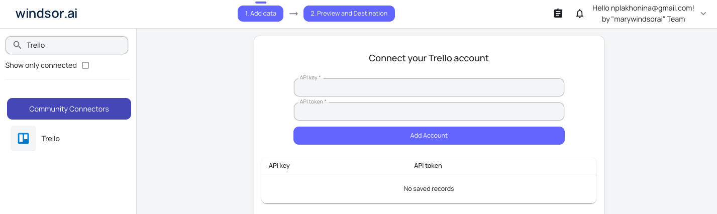 Trello data source