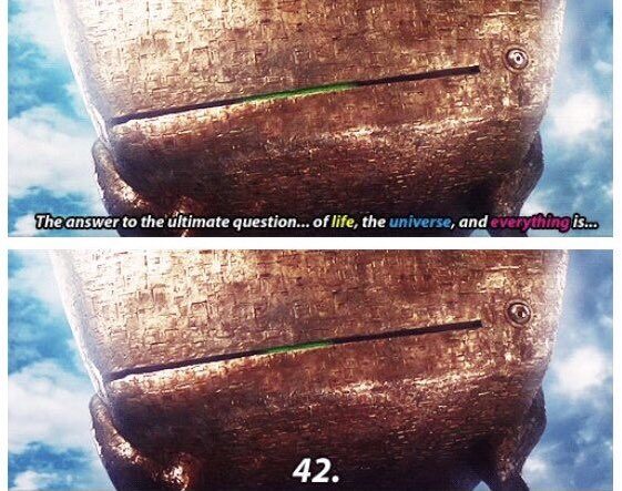 the Hitchhiker's Guide to the Galaxy